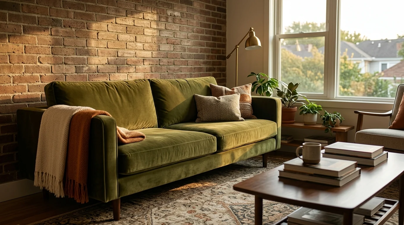 Velvet Sofas in 2026: Trendy Styles, Colors, Tips