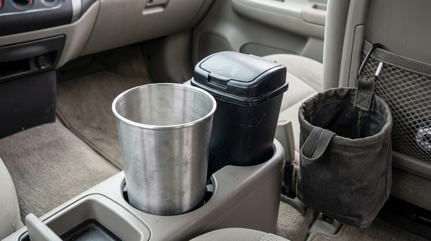 Aluminum Car Trash Cans vs Plastic or Fabric: Best Pick